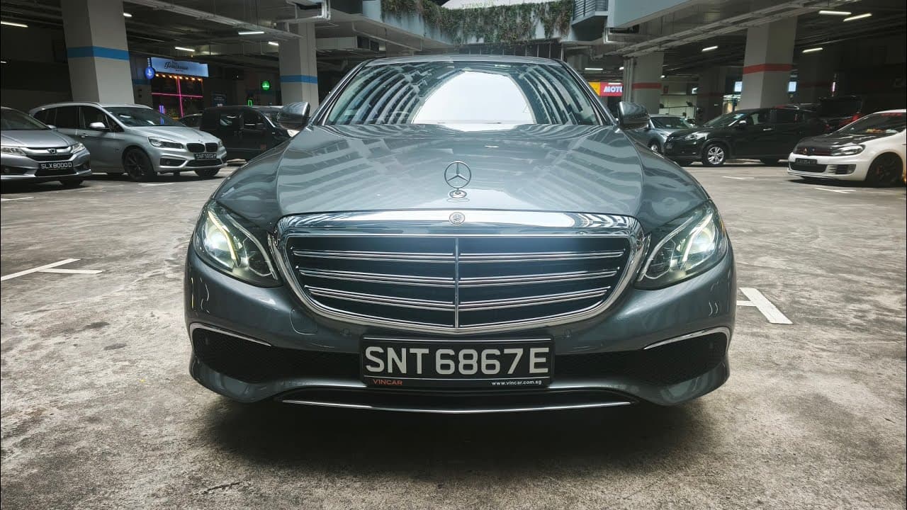 MERCEDES BENZ E200 A Video Tour